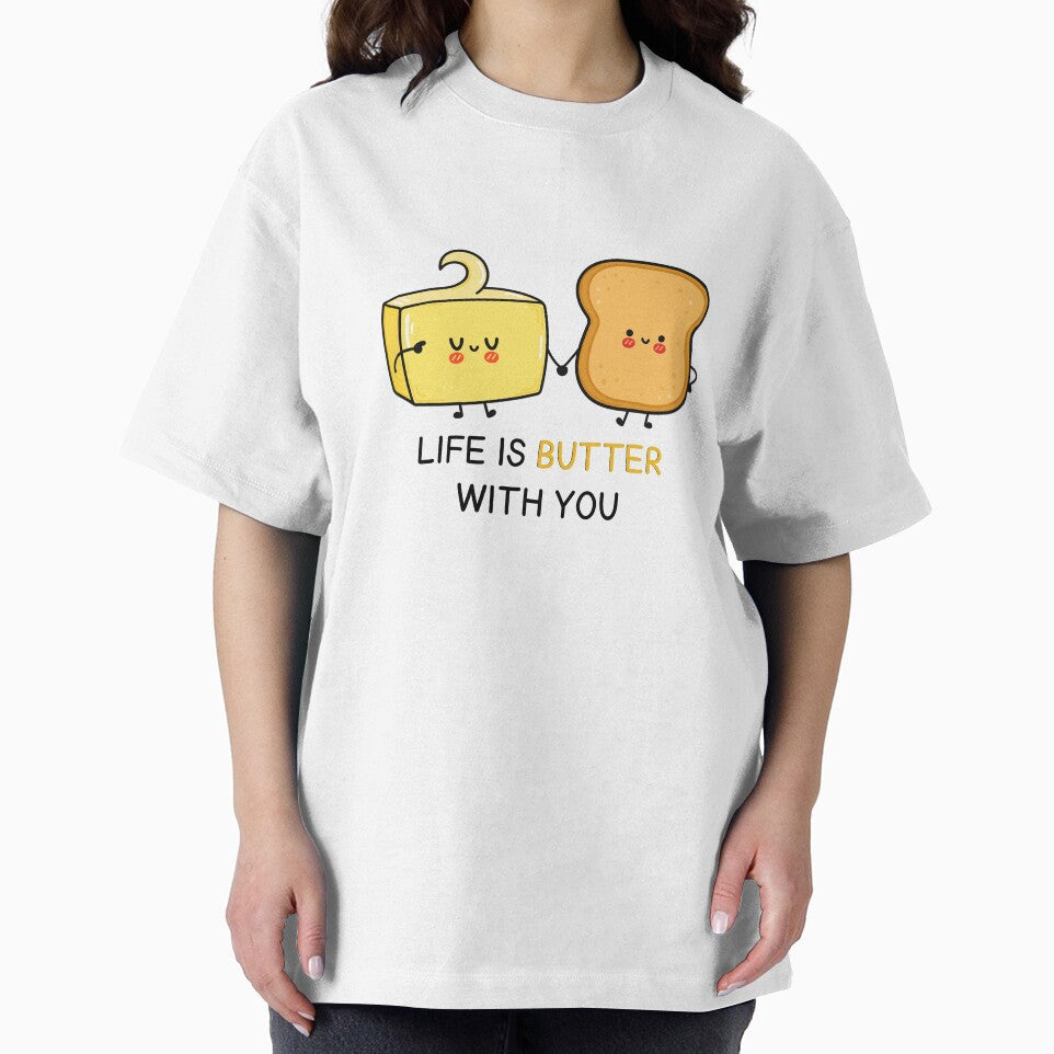 Funny pun - Life is butter with you by PurpleWay
