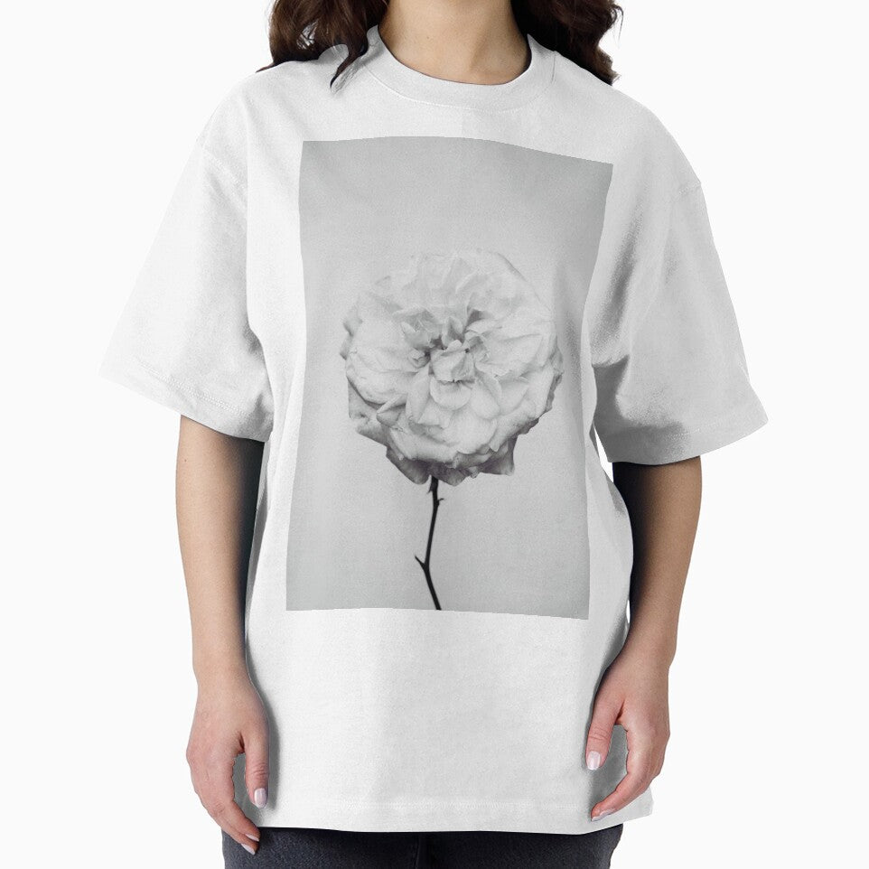 Flower Rose Black and White by anafrancisconi