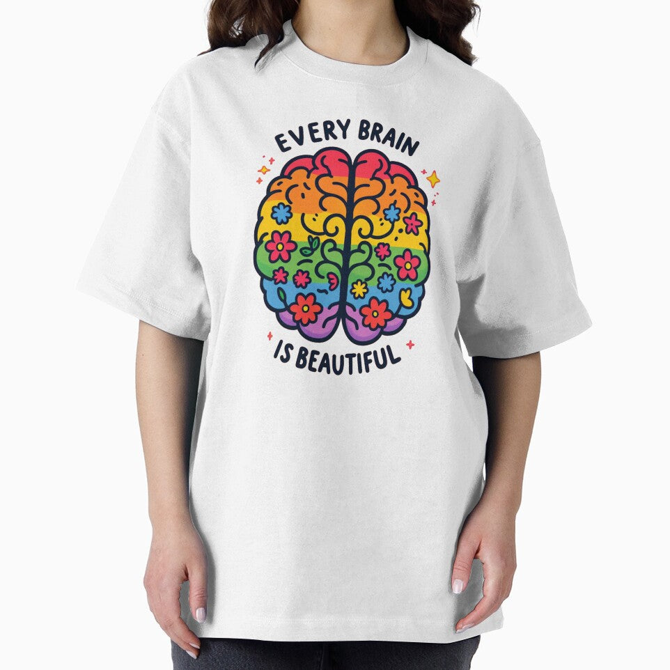 Every brain is beautiful by Vkinsify