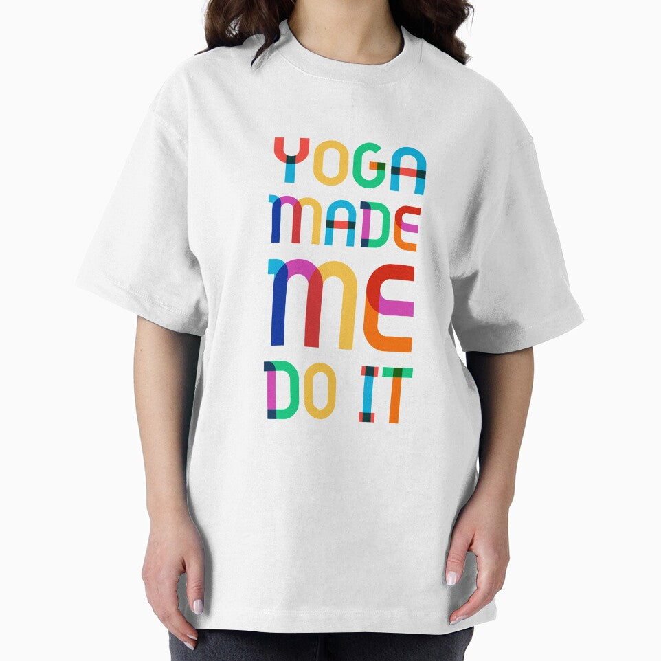 Yoga made me do it yoga lover yoga love by Tropical Blood