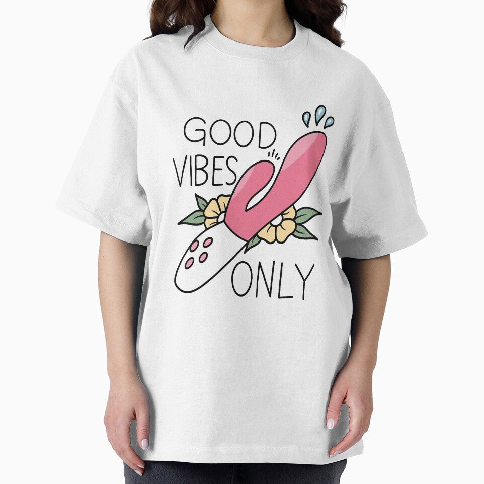 Good vibes Only vibrator meme, Good vibes Only vibrator meme stickers, Good vibes Only vibrator meme shirt For Mom Dad Kids by yota habi