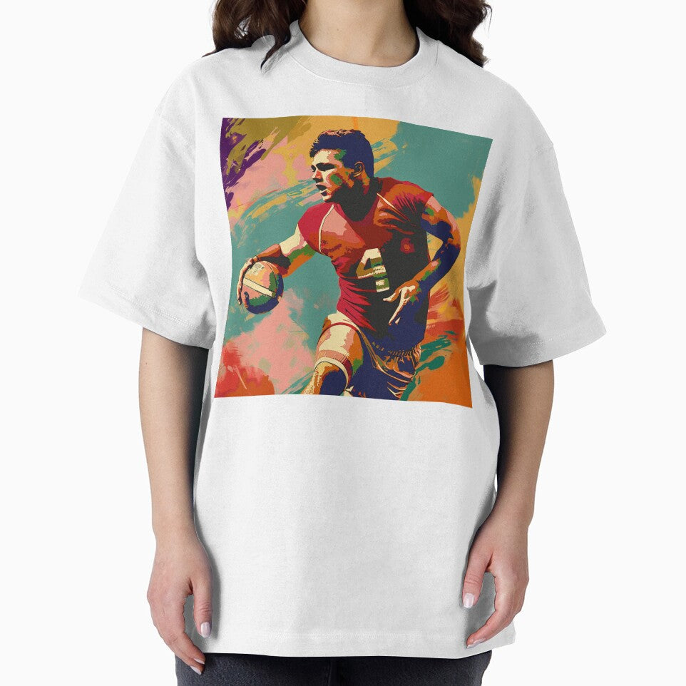 Footballer Pop Art 4 by AstroRisq