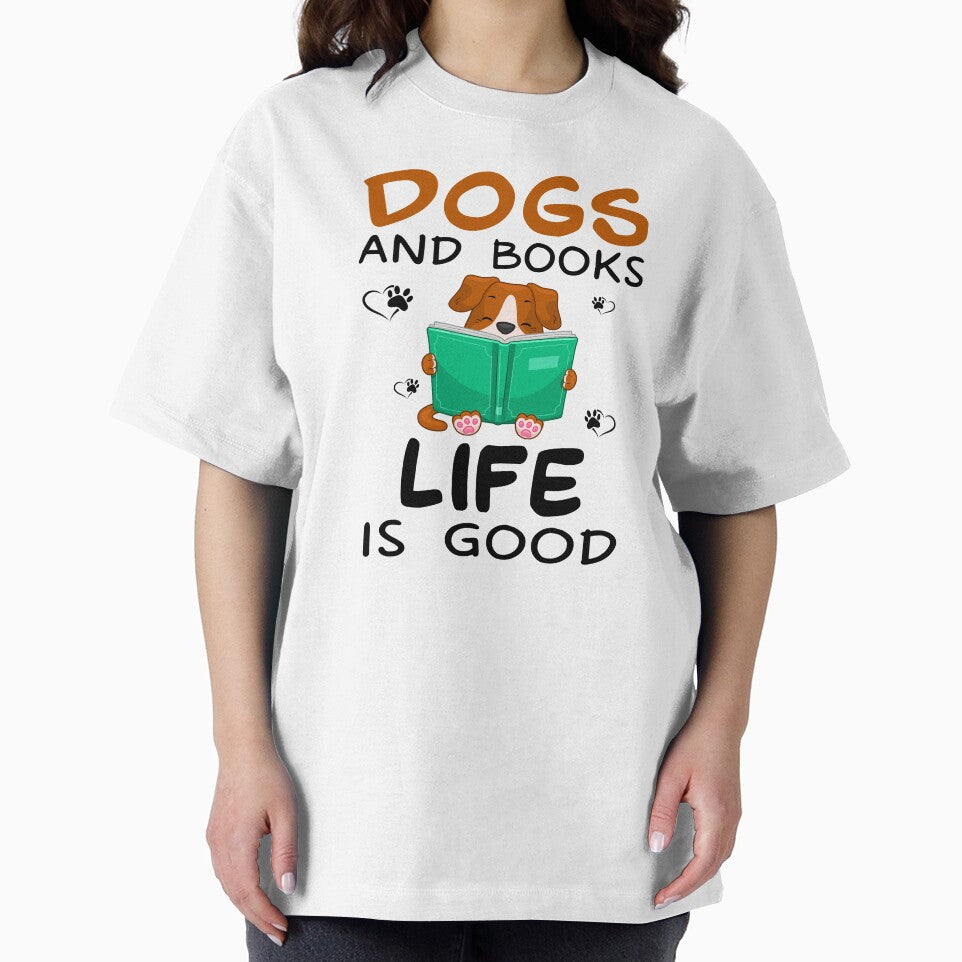 Dogs And Books Life Is Good by SunsetGloww