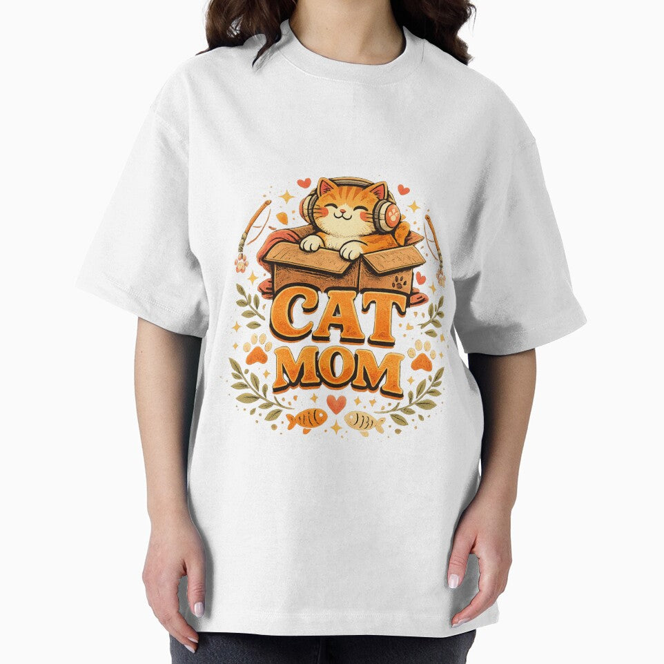 Cute Cat Mom Retro Cat Lover Design by Wolf Creator