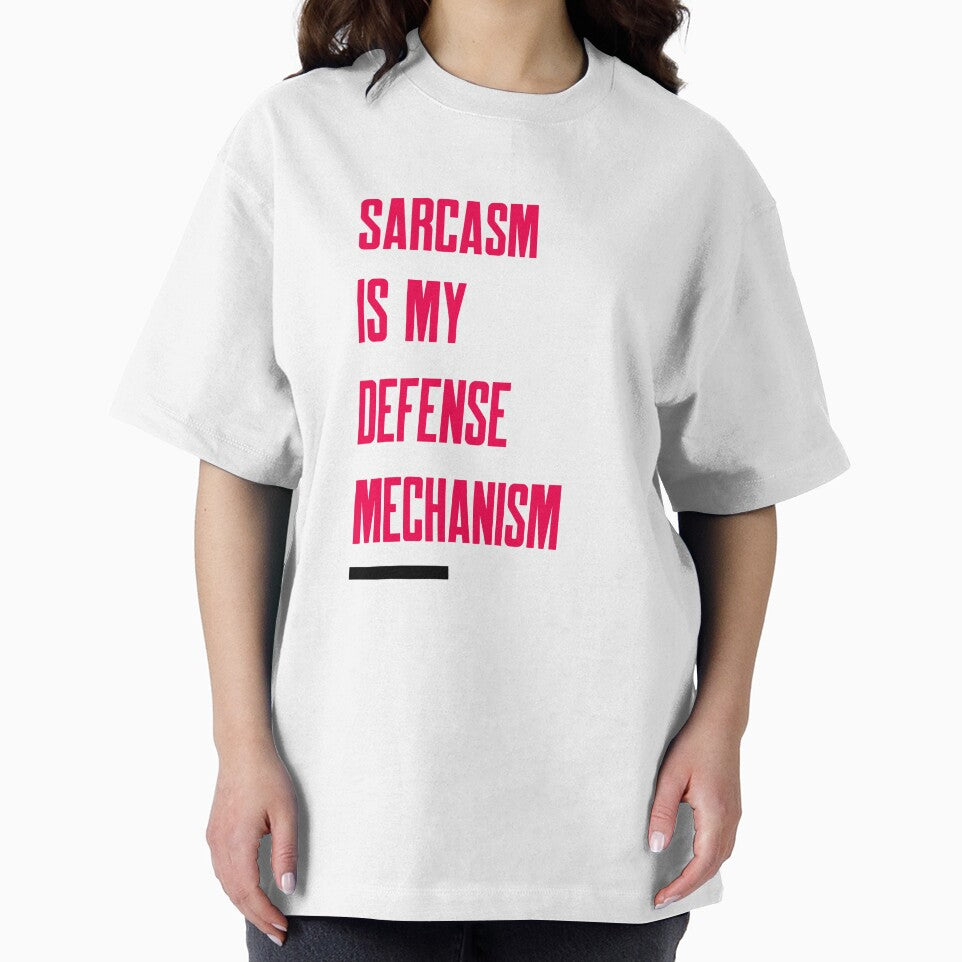 SARCASM IS MY DEFENSE MECHANISM T-SHIRT by True Motion Apparel