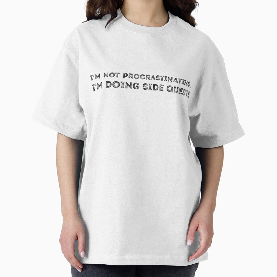 I'm not procrastinating... I'm doing side quests sarcastic by RedYolk