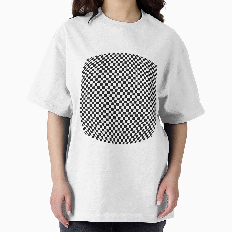 Skater Checker Hipster Circular Checkboard by JOHNACCO