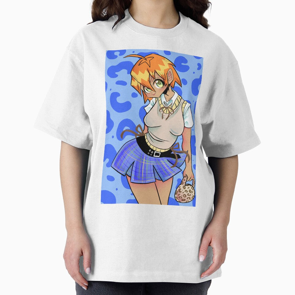 Y2k anime leopard print by gross-girl99