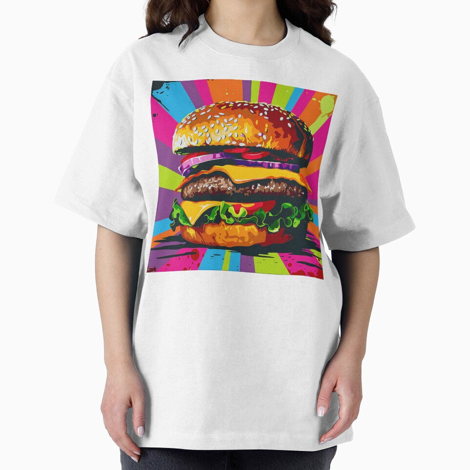 Hamburger Pop Art 5 by AstroRisq