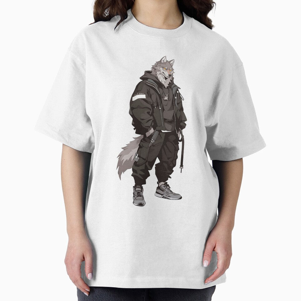 Streetwear Wolf Edgy Look by bapupa