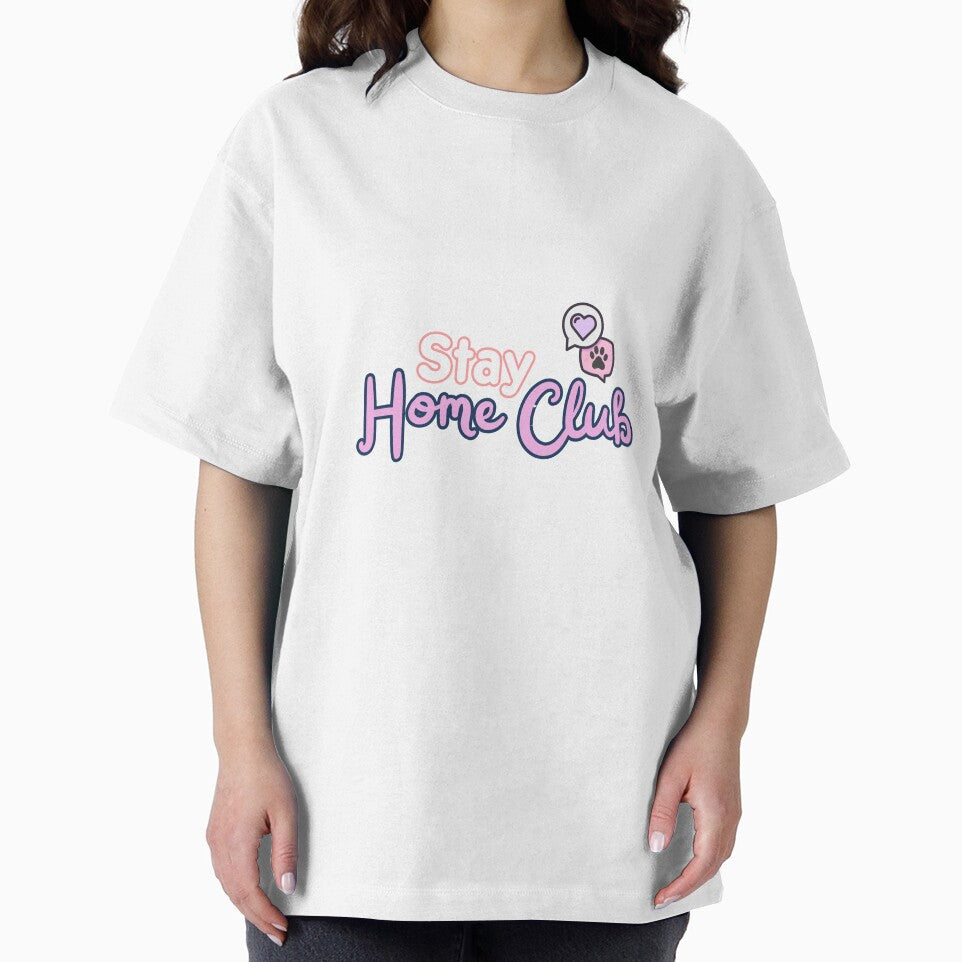 Stay Home Club | Funny Cat Lover Design by CuteVibesStudio