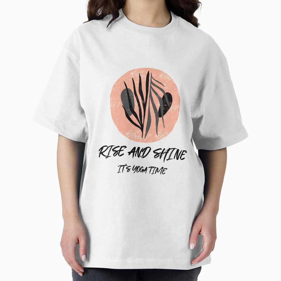 Rise and Shine It's Yoga Time by RiseandShineTee