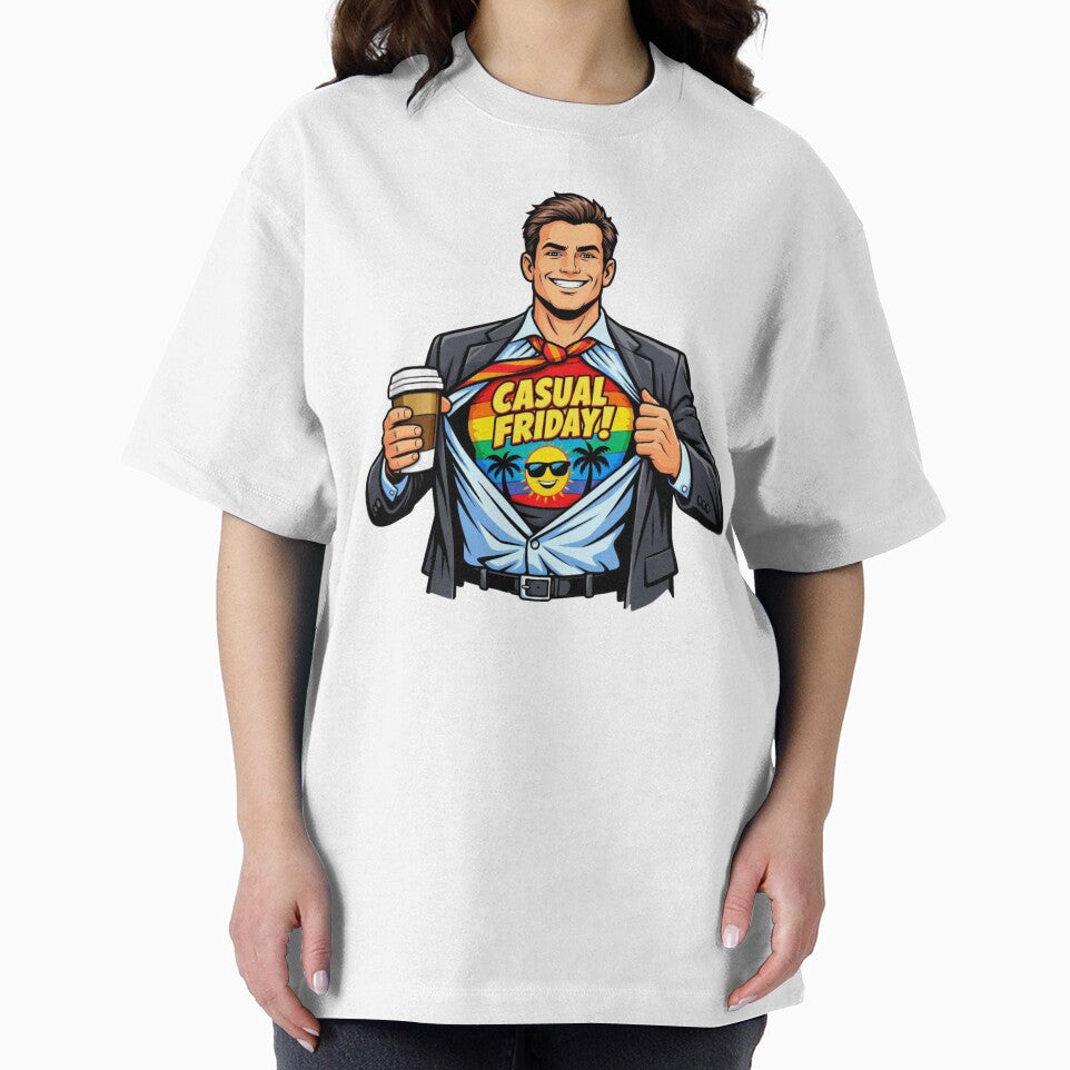 Casual Friday Hero – Comic Style Office Worker by MagicMicki