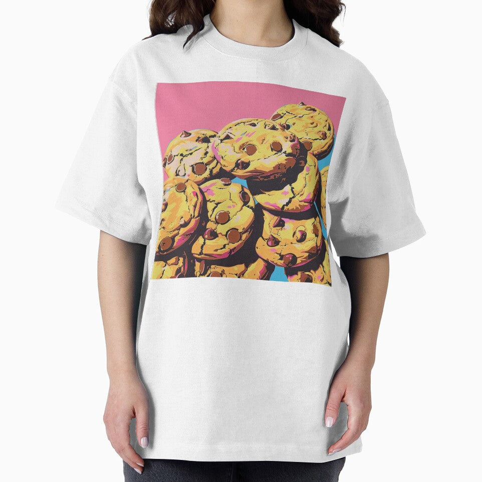 Chocolate Chip Cookies Pop Art 4 by AstroRisq