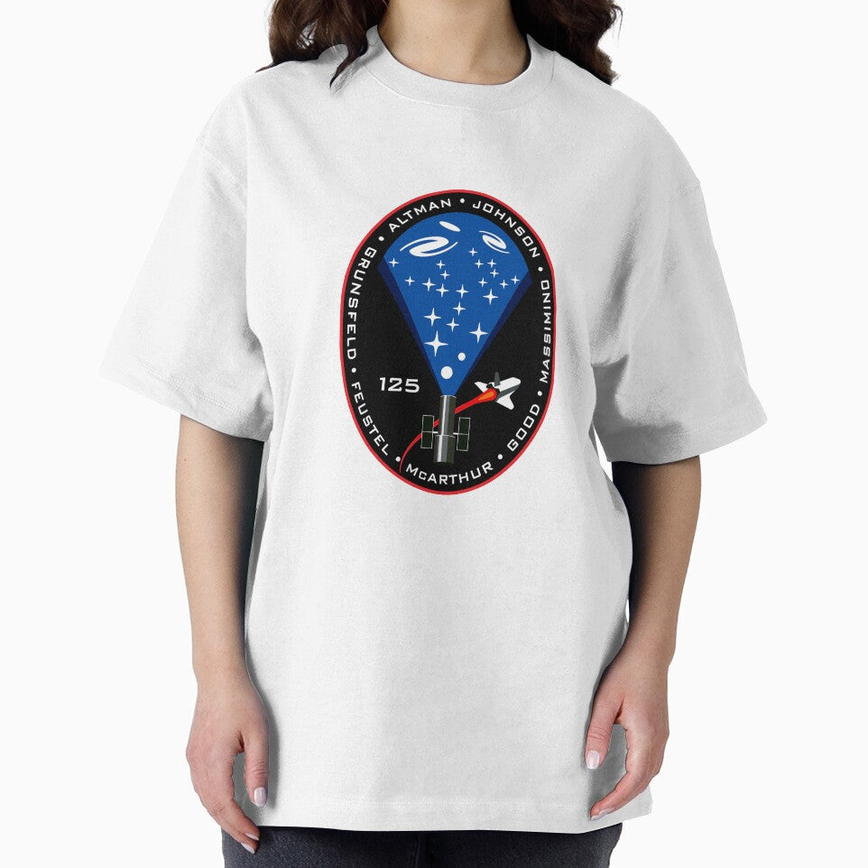 STS-125 Patch Insignia NASA Retro Style Vintage Emblem by kawrdesigns