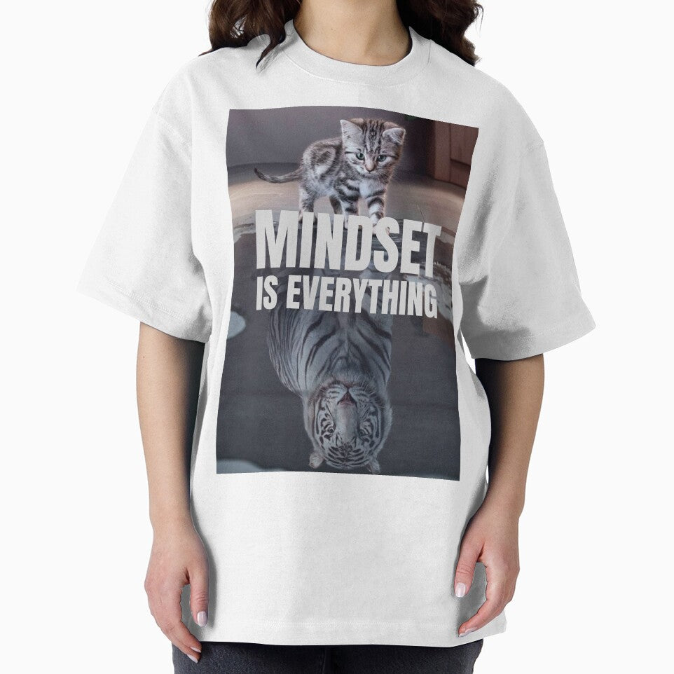 'Mindset Is Everything' Life & Cat Motivation by DailyDrive