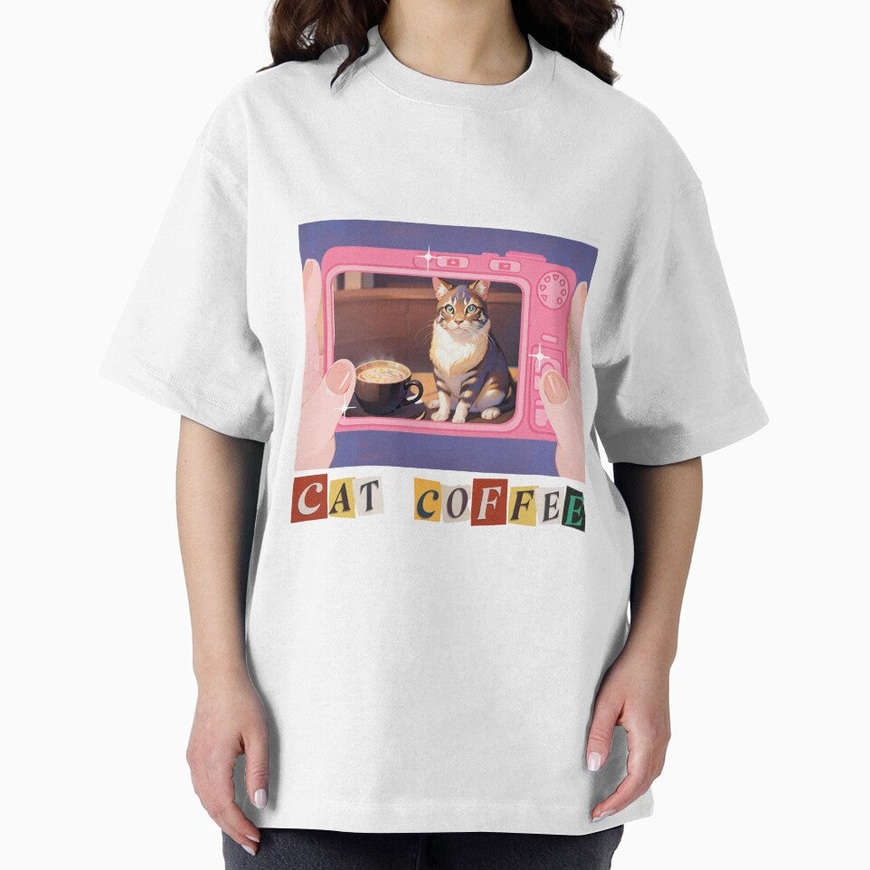 Cat Coffee Lover by Lychee Design