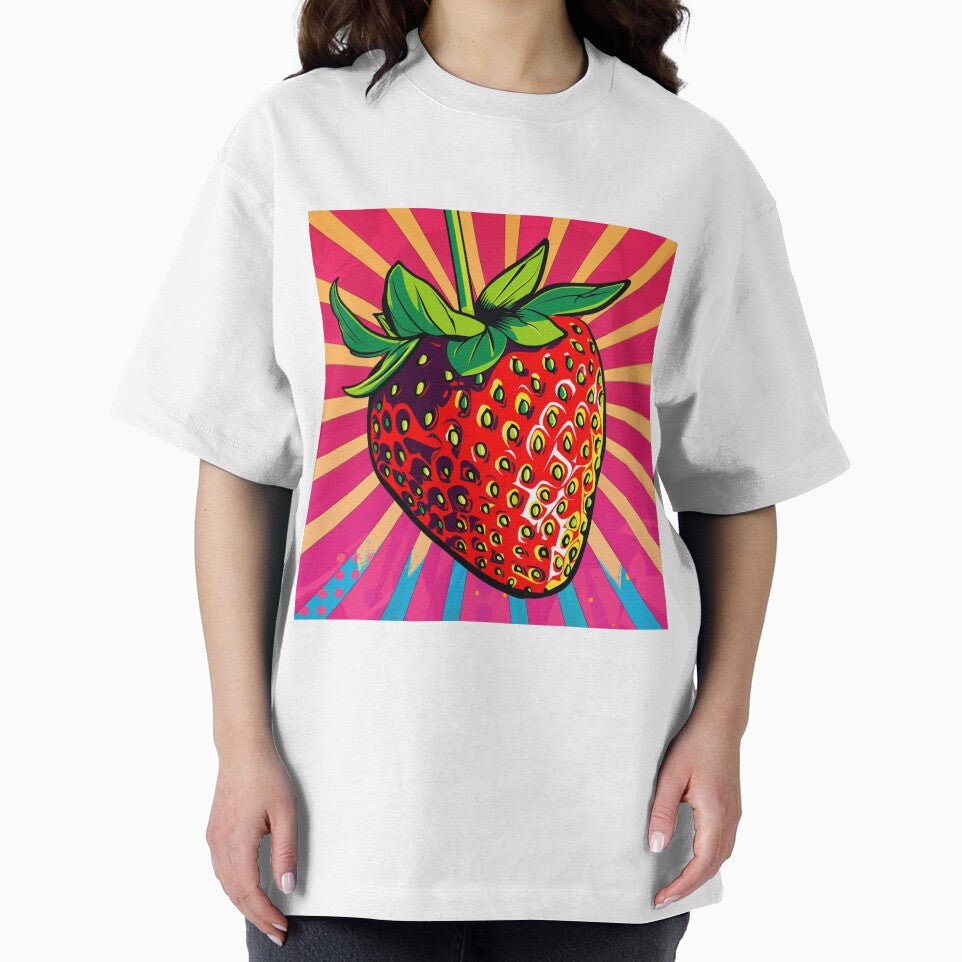 Strawberry Pop Art 2 by AstroRisq
