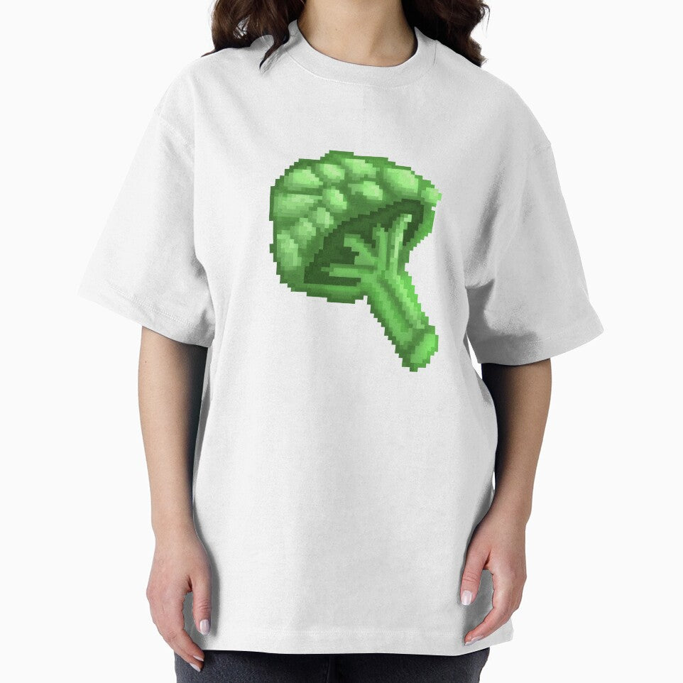 Pixel Art Broccoli by Percy Everett
