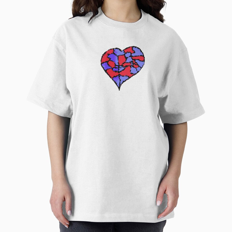 Valentines Day heart pixelated heart design by Coffeemerc117