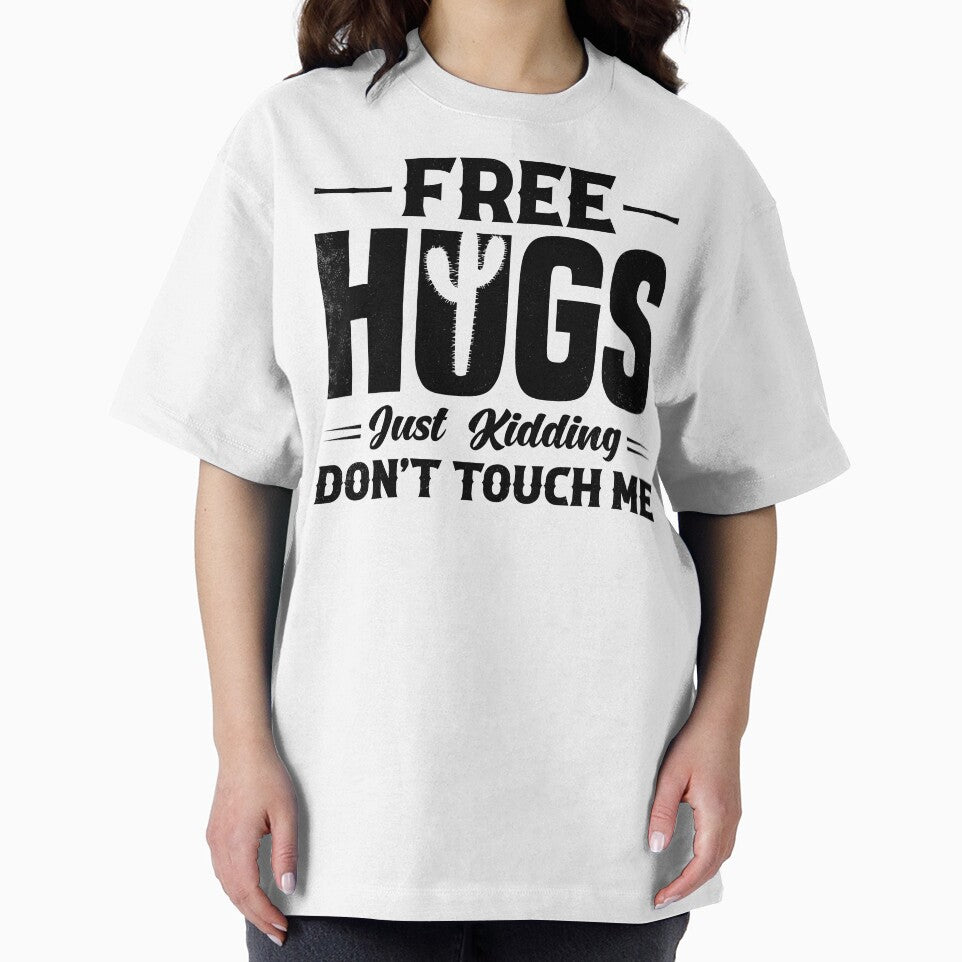 Free Hugs- Just kidding don't touch me by BorczVisuals