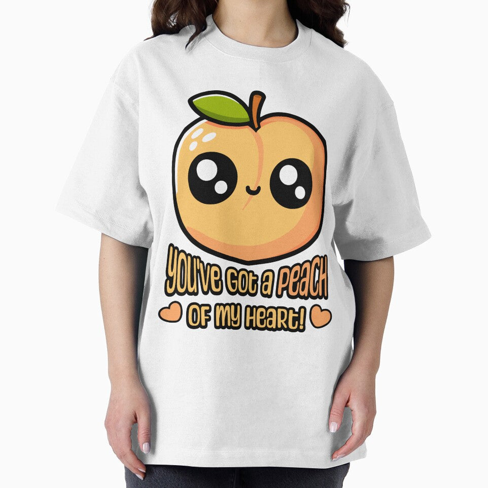 You've Got A Peach Of My Heart! Cute Peach Pun by PMCreative