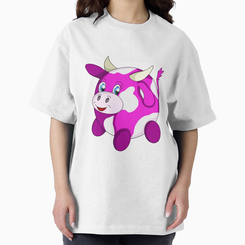 kawaii pink cow by BeingNow