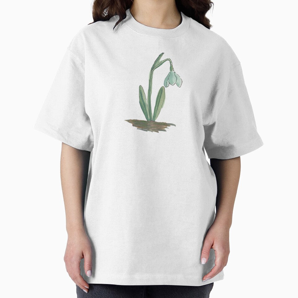 Single Snowdrop by KayMarieArt