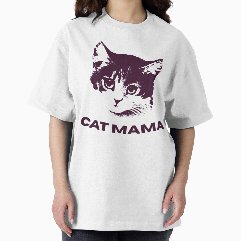 Cat Mama Funny Cat Lover Design – Cute Cat Mom Gift for Pet Lovers by kpwi_maduwanthi