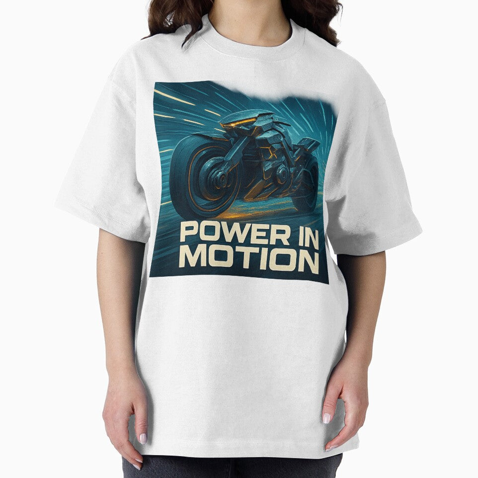 Power in Motion – High-Speed Sci-Fi Bike Art by mbmstores