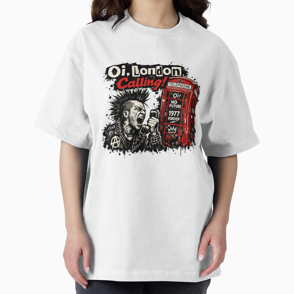 Oi London Calling Punk Rock Rebellion by Dresut
