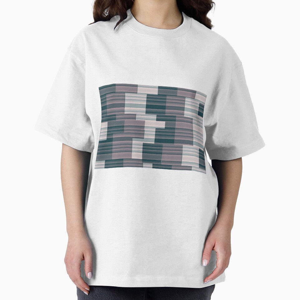 Triplay Smoked-CHECKS AND SQUARES ozcushionstoo by ozcushionstoo
