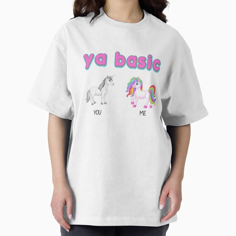ya basic, ur basic, youre basic, basic, unicorn by NostalgicSpirit