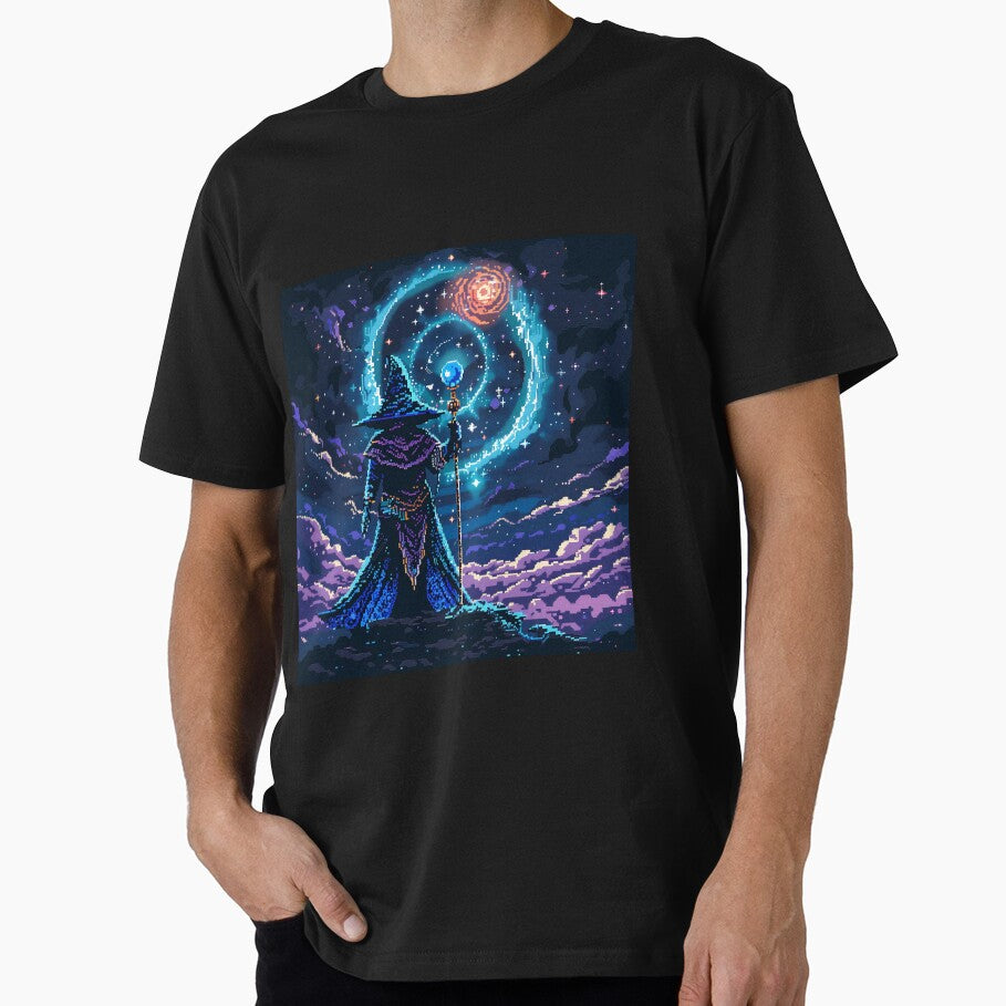 Space Wizard Pixel Art by Kaos-Bit