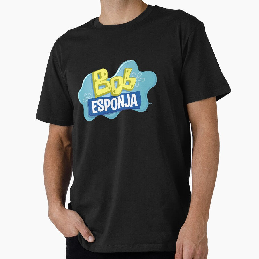 SpongeBob SquarePants Bob Esponja Classic Logo Premium T-Shirt by Lukifo-Caster