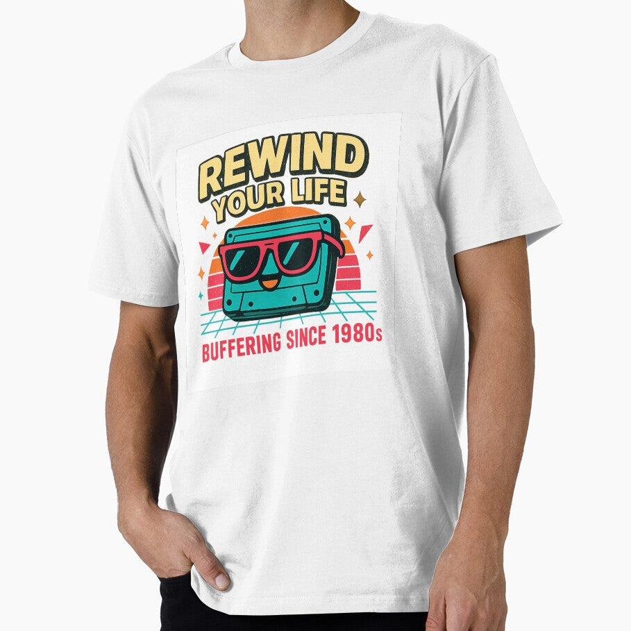 Nostalgic 80's tee design by SoftlandingCo