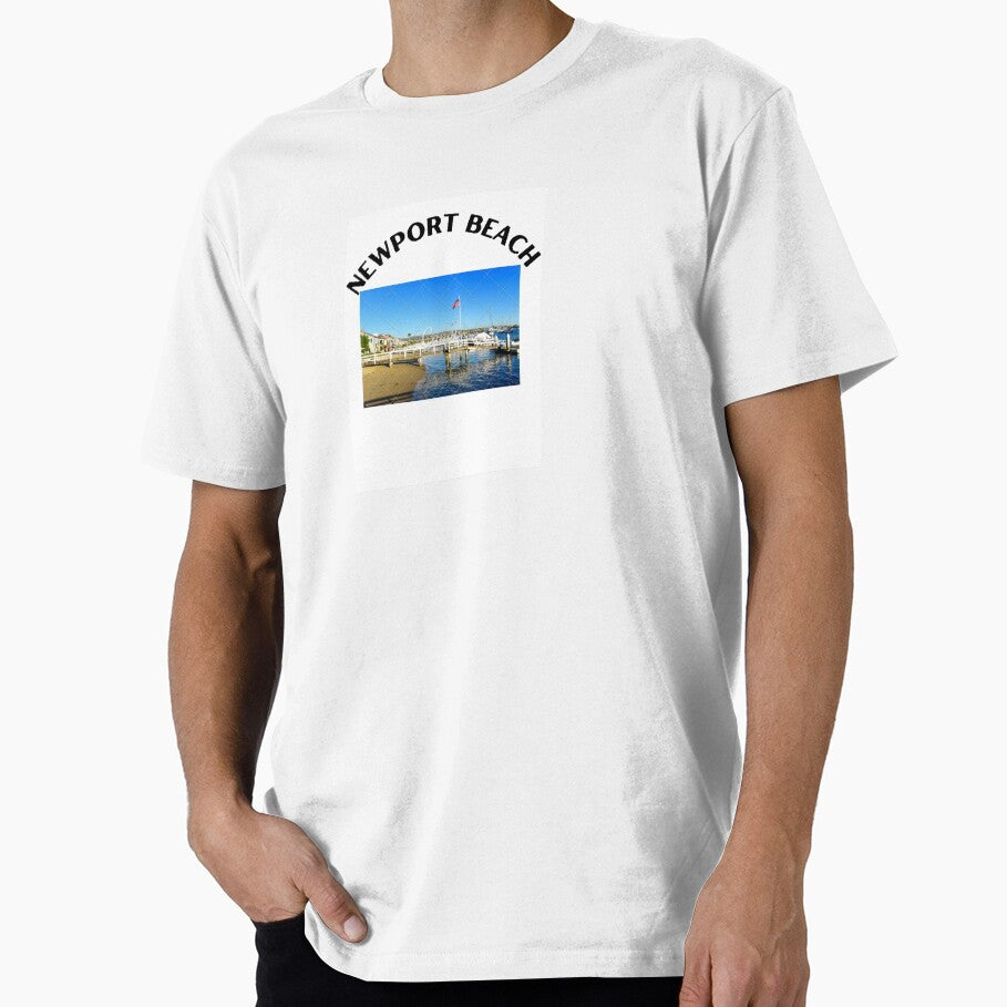 Newport Beach T-shirt by ModernClub1
