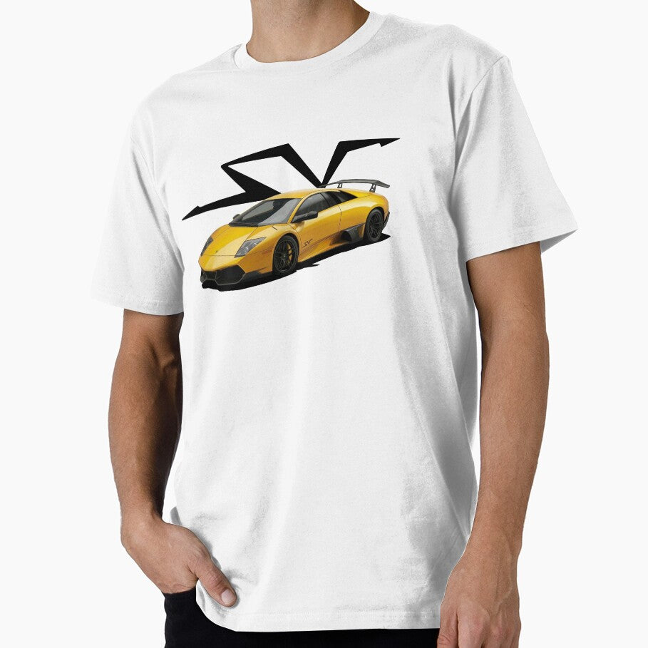 Lamborghini Murcielago SV Short Sleeve T-Shirt by Lukes-shop