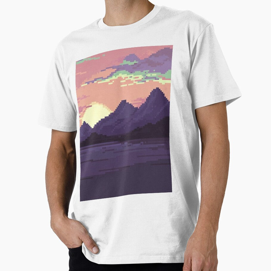 Pastel Pixel Gaming Landscapes – Retro Aesthetic Posters & Totes by sam54796
