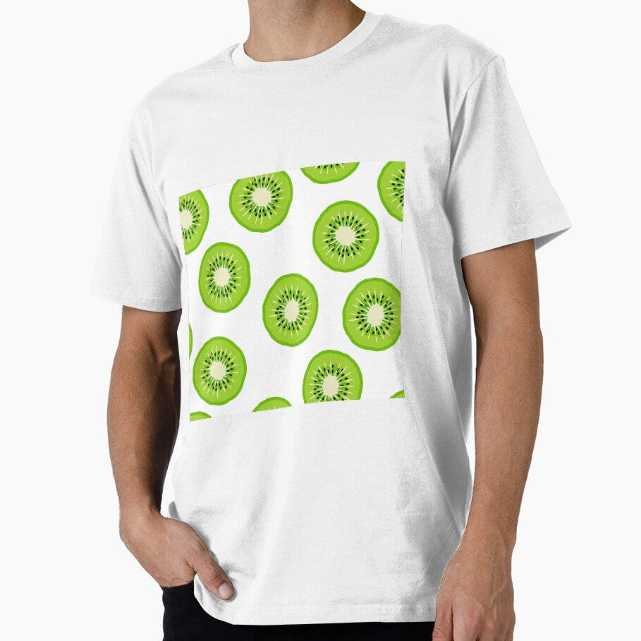 kiwi fruit - white by littlearrow
