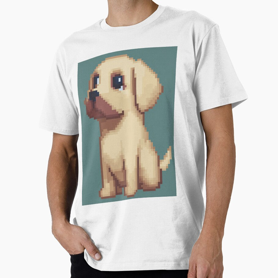 Pixel Labrador  Cute Retro 8‑Bit Dog Art by Pixel8Prints