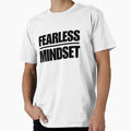 Fearless Mindset Bold Typography T-Shirt – Motivational Confidence Graphic Tee by bulbul Islam