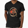 Zen Enso Circle and Golden Sakura Tree by k9printart