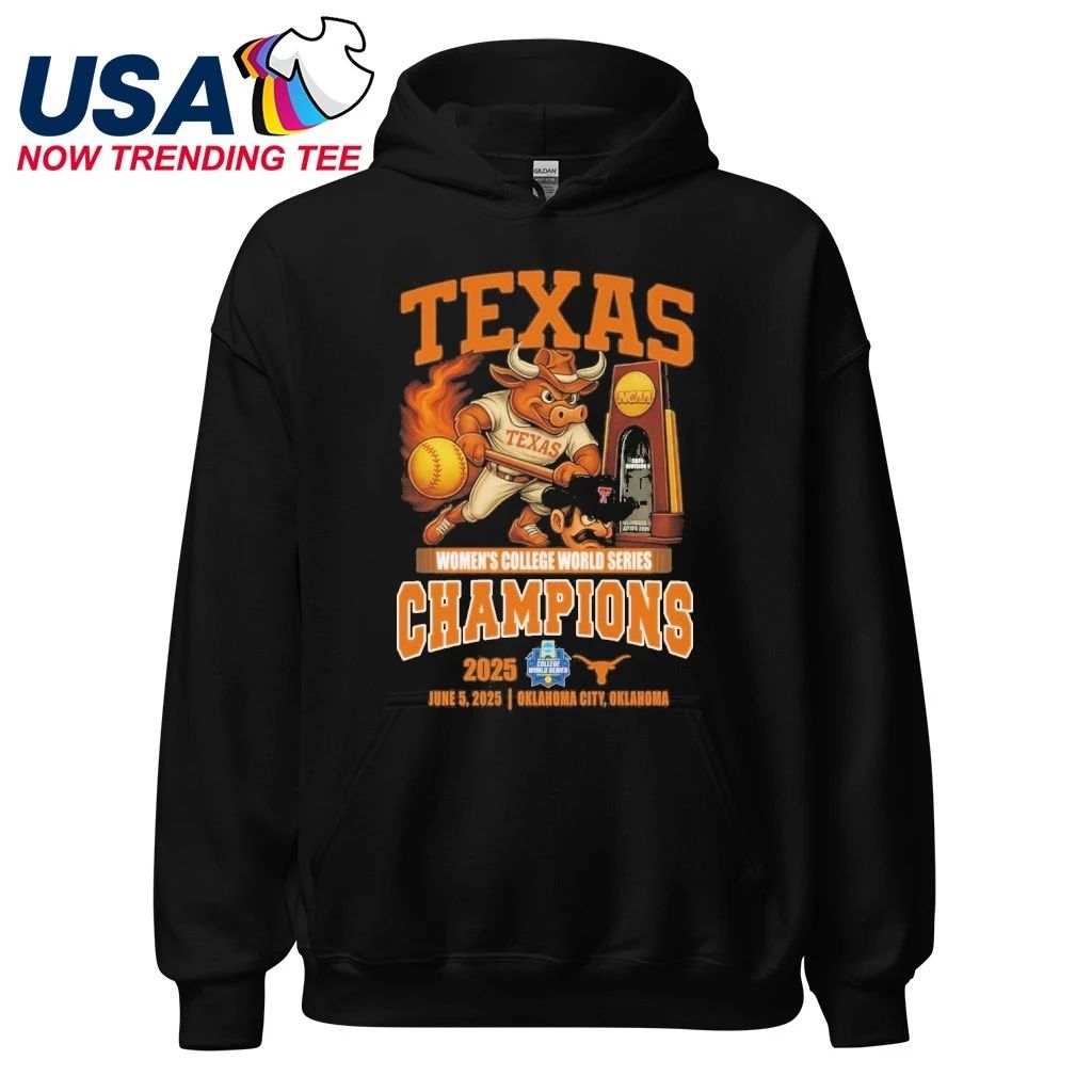 Texas Longhorns Women’s College World Series Champions June 5, 2025 Oklahoma City, Oklahoma Mascot Shirt