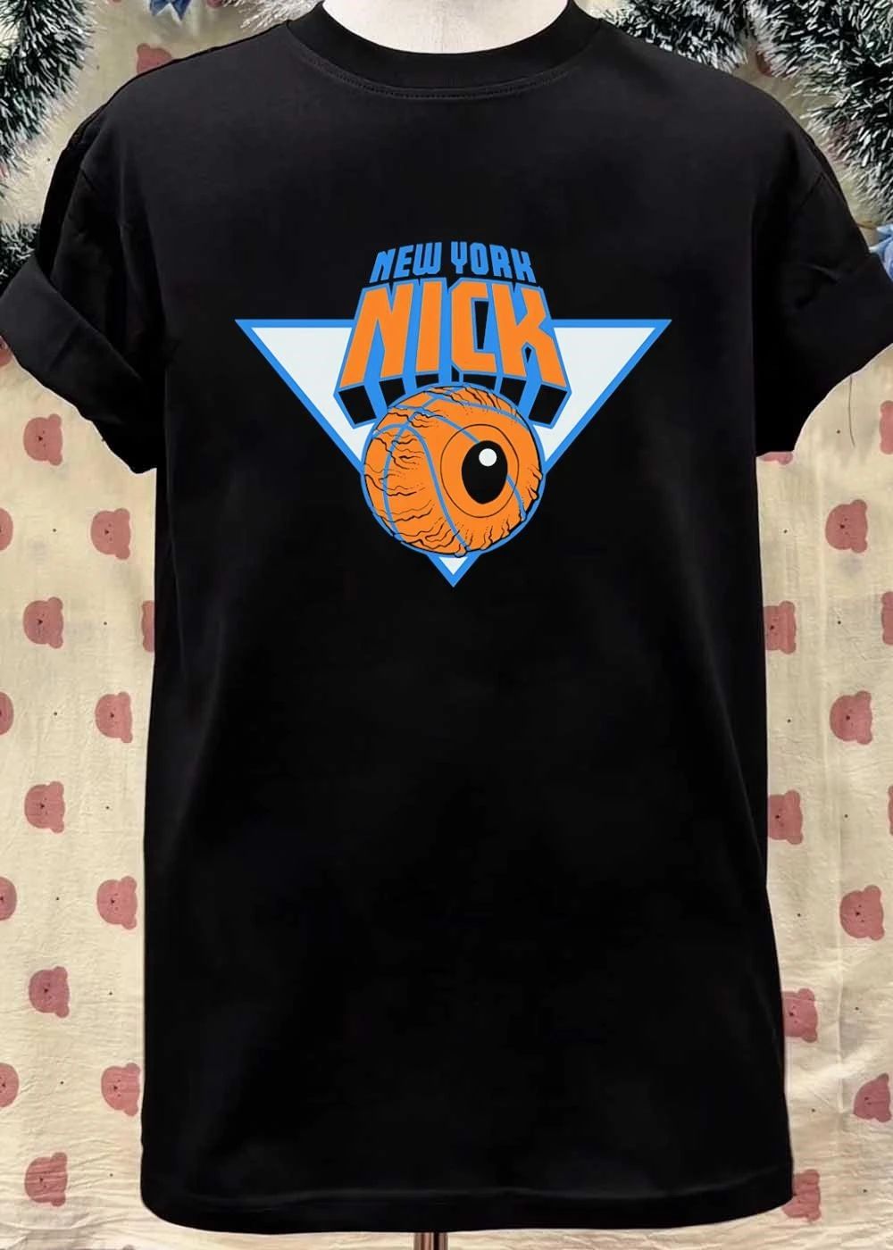 New York Nick Basketball Eyeball Mascot Logo shirt