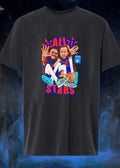 Uberkunst x Bocker Back Pages Jalen Brunson and Karl-Anthony Towns All Stars Shirt