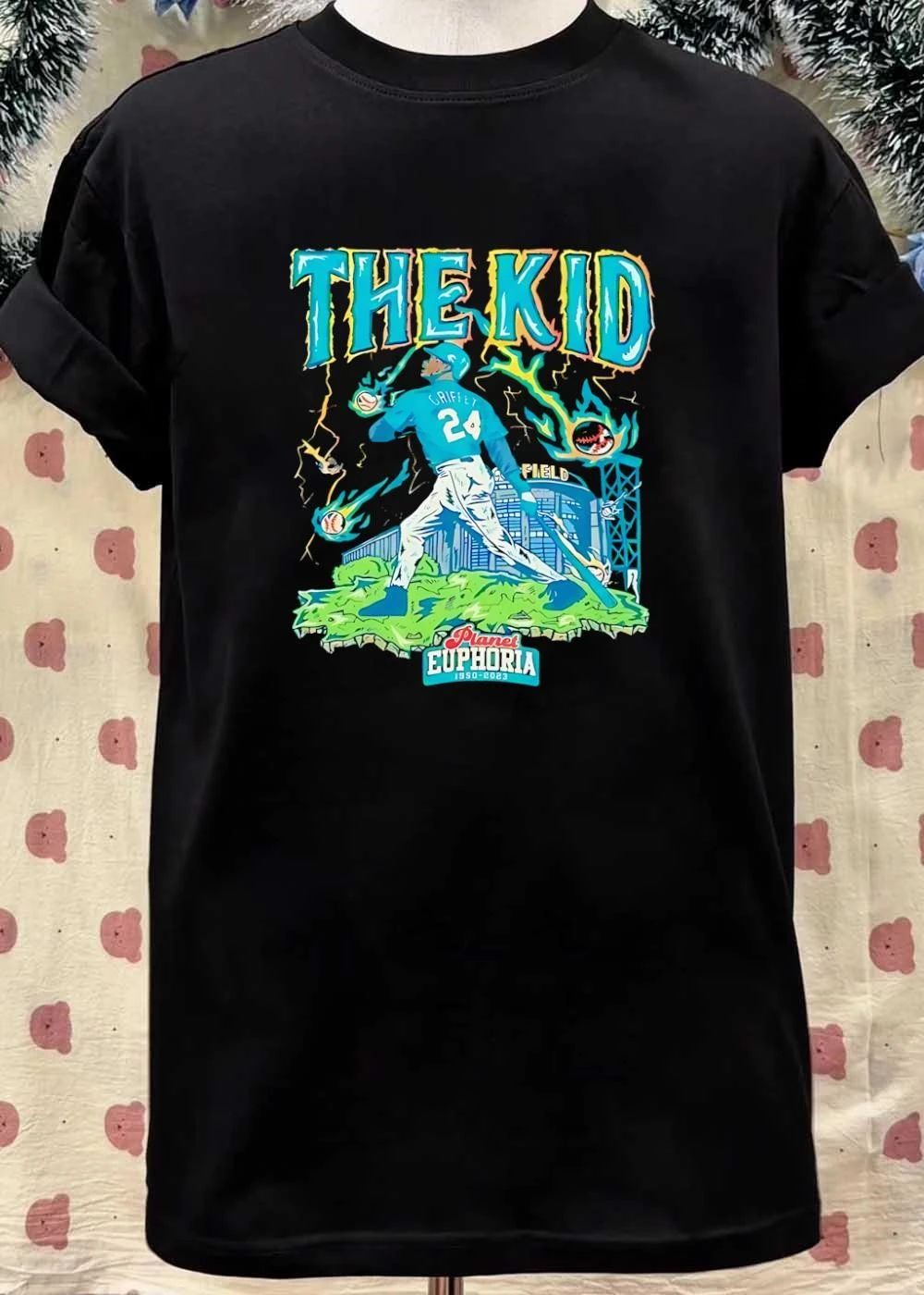 Ken Griffey Jr Seattle Mariners MLB The Kid Griffey 24 field Planet Euphoria shirt