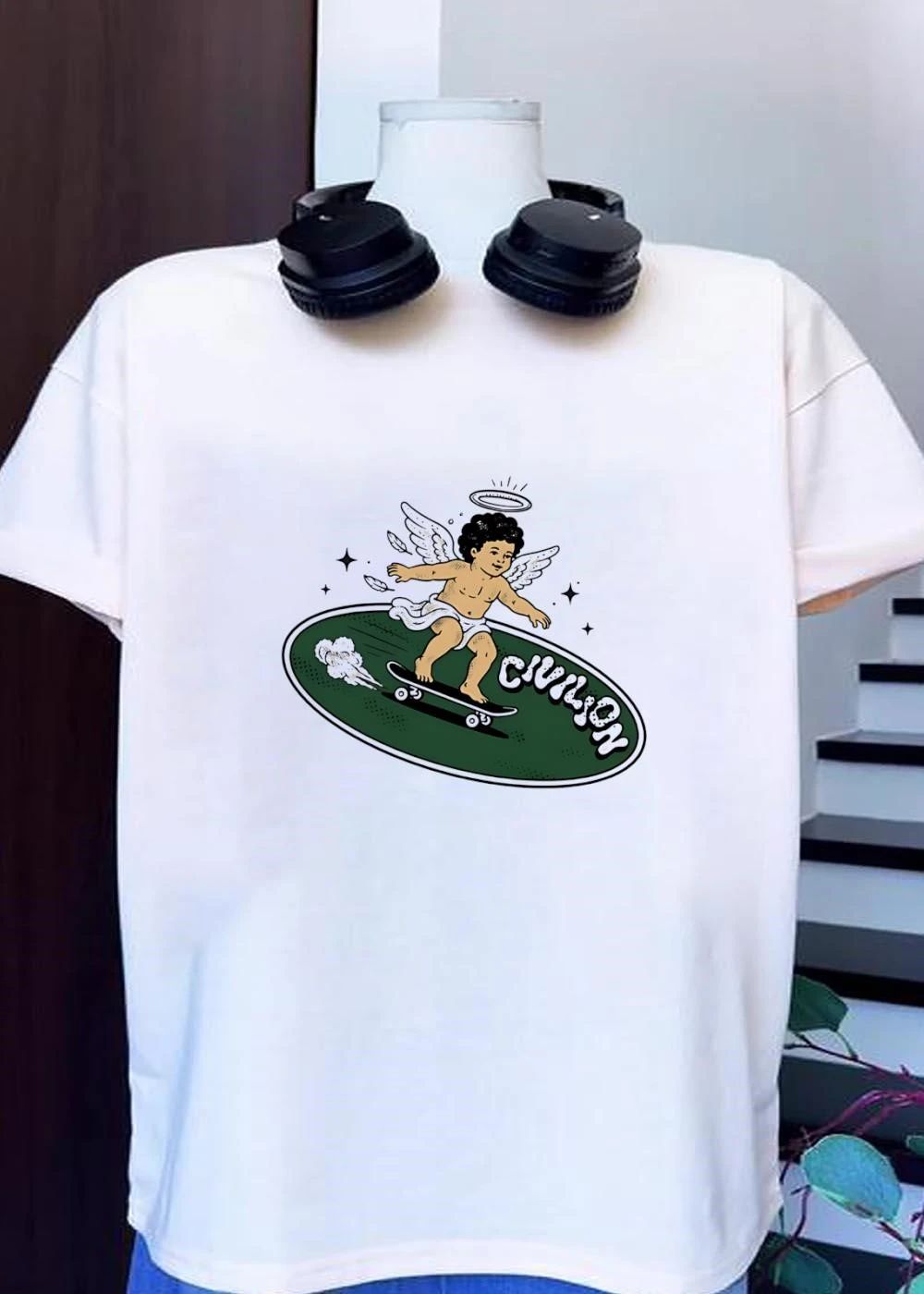 Angel Skating Civilian T-Shirt
