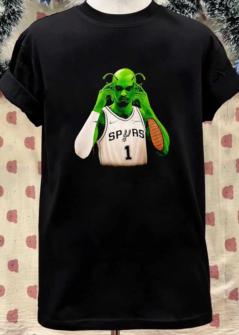 Keldon Johnson Piccolo San Antonio Spurs NBA SPURS 1 LEDGER shirt