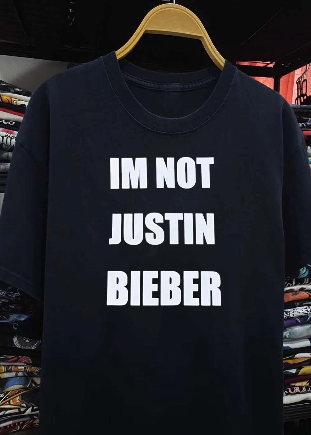 I Am Not Justin Bieber shirt